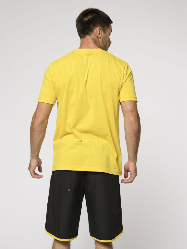 Remera Manga Corta CAP Escudo Peñarol Hombre 032