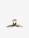 Broche Acrilico Broche Acrílico Curvo - Dorado