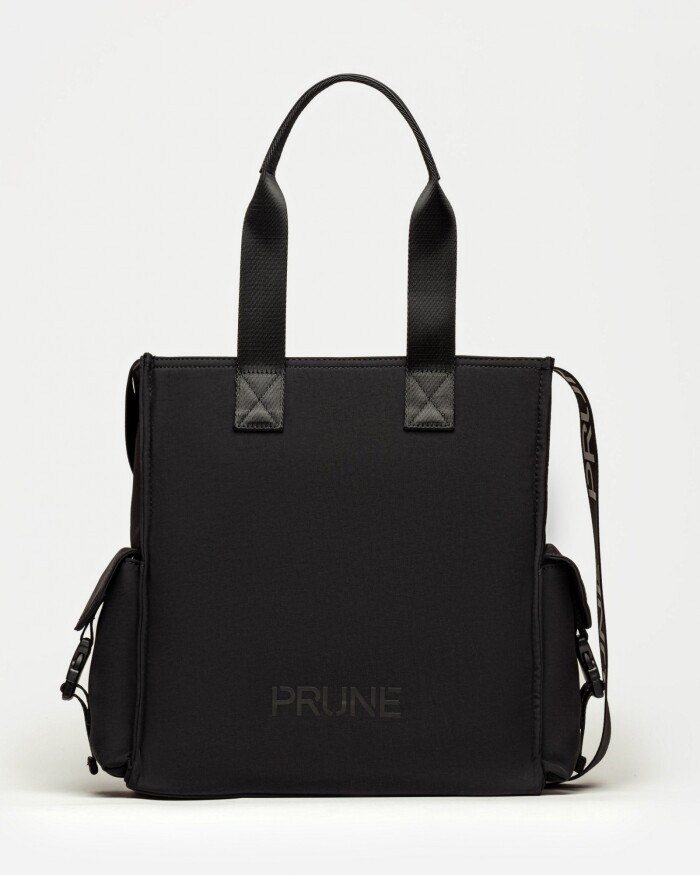 Cartera al hombro Flight en Nylon Negro