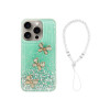 Protector iPhone 15 Pro diseño mariposa en 3D color verde Protector Iphone 15 Pro Diseño Mariposa En 3d Color Verde