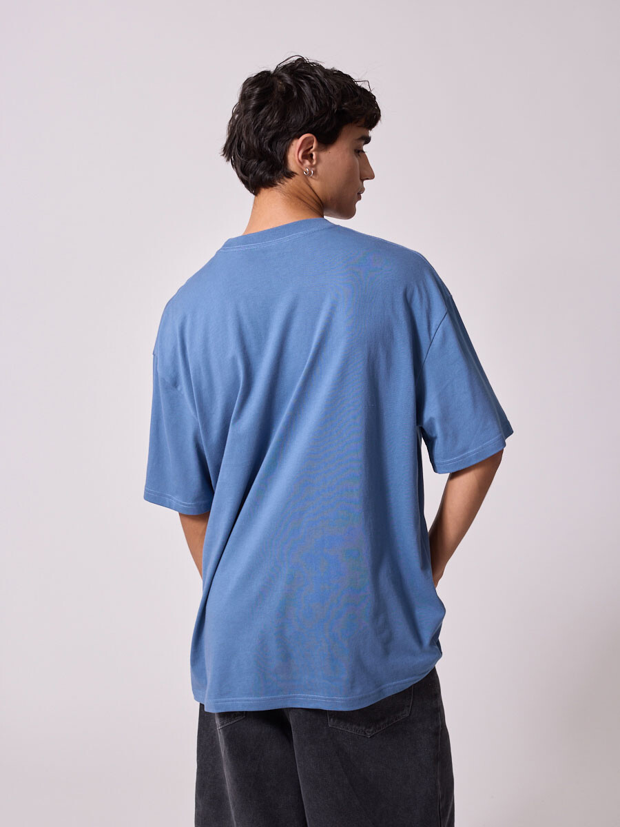 T-SHIRT MOYA DIXIE Azul Piedra