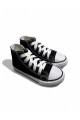 BOTA DEPORTIVA MEDIO BASKET LONA NIÑO Negro