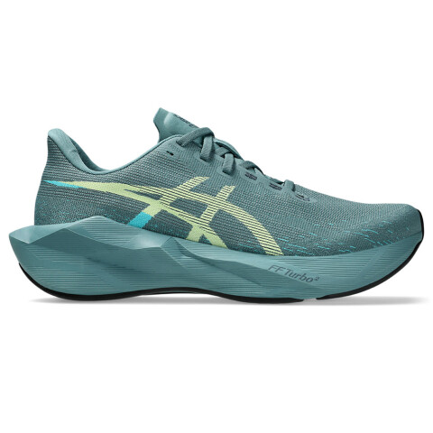 Zapatillas Running Novablast 6 Hombre Foggy Teal/illuminate Yellow