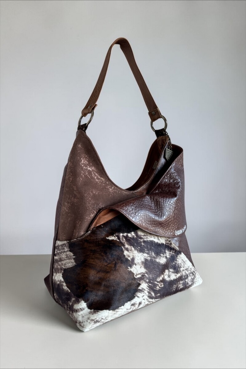 Cartera ISEA Combinada Con Print Y Firma 