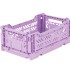 Caja organizadora plegable y apilable Chica Orchid