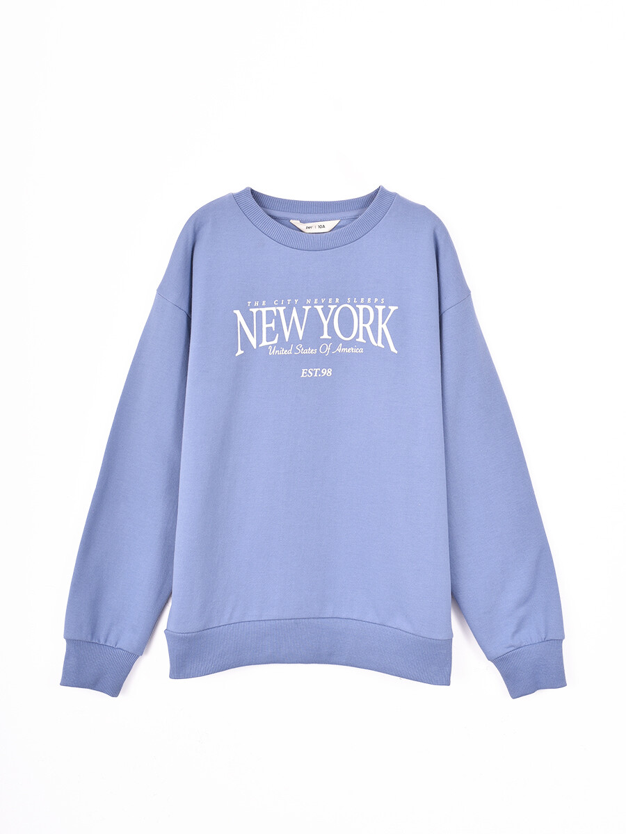 BUZO VOLTON - AZUL CLARO 