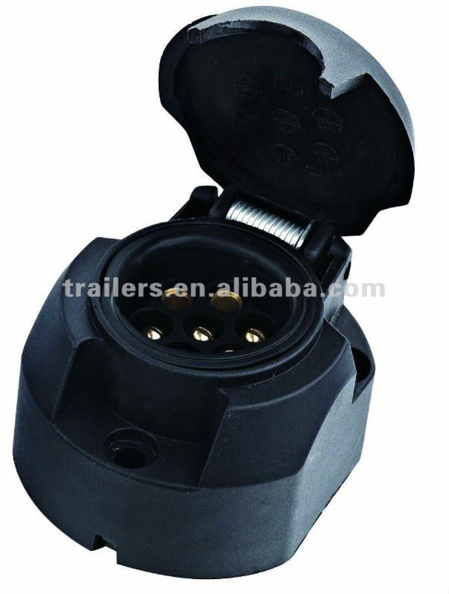 CAMPING - ENCHUFE TRAILER HEMBRA PLASTICO - 