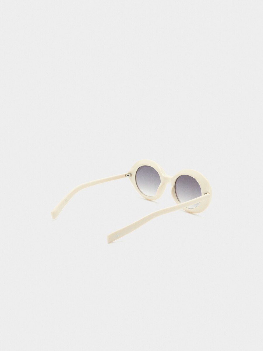 Gafas De Sol Redondas crudo