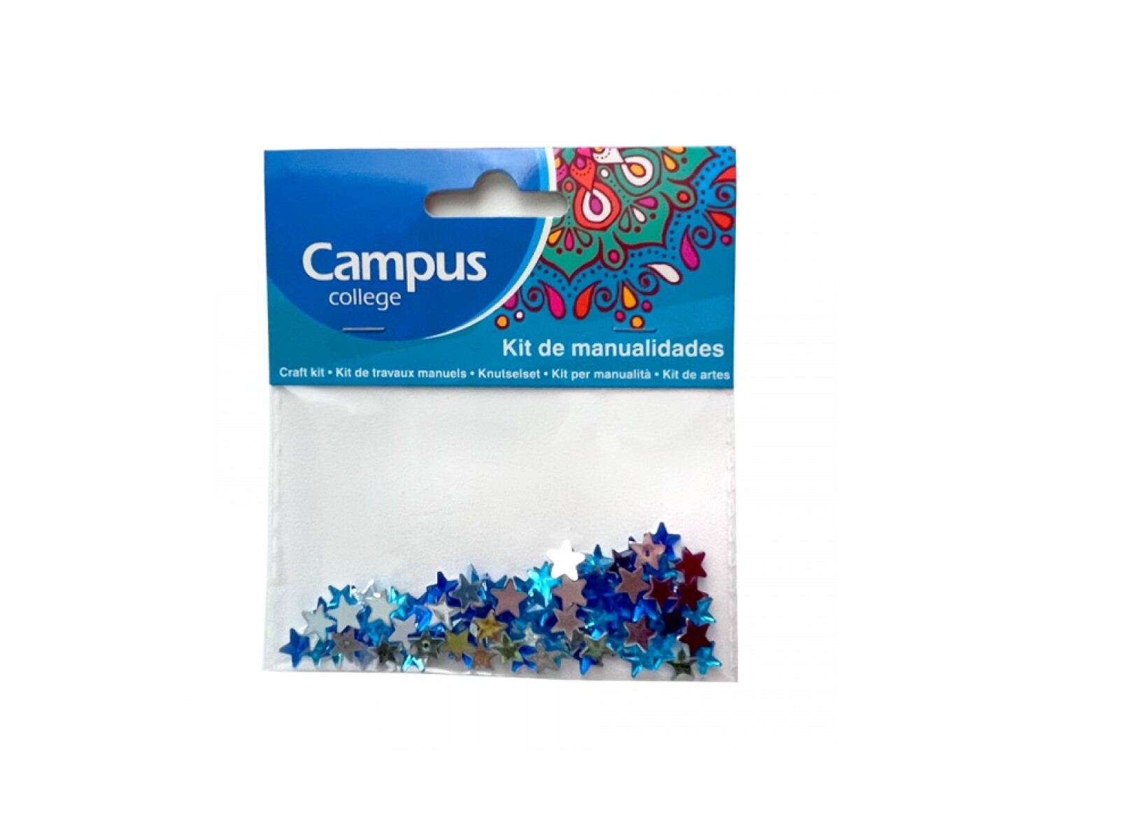 Confetti Campus Acrilico Estrellas x 120 