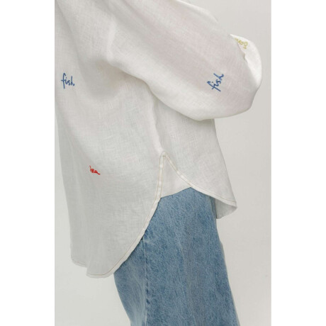 Camisa Onda Words Bordado artesanal