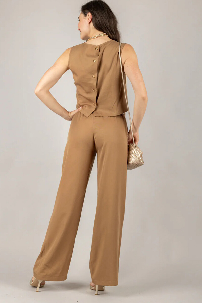 PANTALÓN RELAJADO Marron