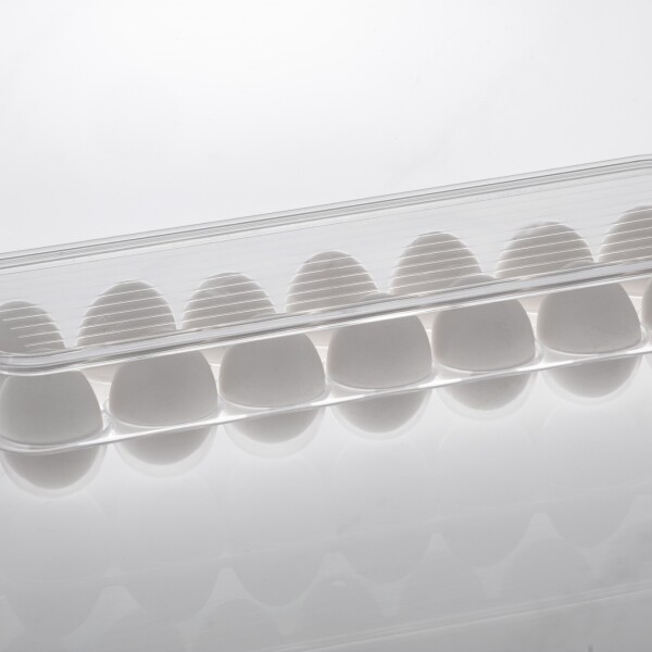 ORGANIZADOR HUEVOS DIAMOND CRISTAL TRANSPARENTE