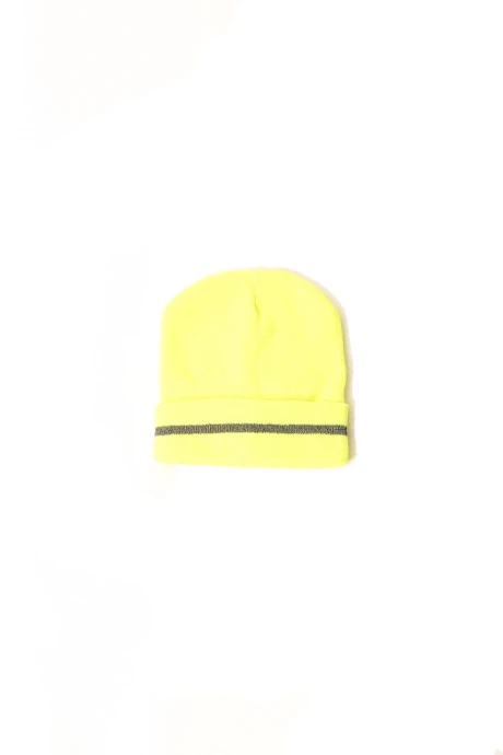 Gorro de lana Amarillo neón