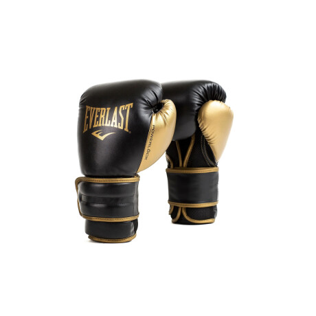 GUANTE DE BOXEO EVERLAST POWERLOCK Negro / Dorado