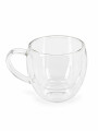 TAZA DOBLE FONDO TRANSPARENTE.