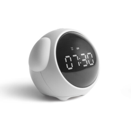 Reloj despertador digital Blanco