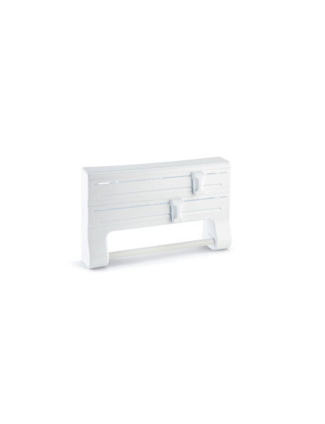 PORTA ROLLO TRIPLE DE PARED 38X8.5X25.5CM BLANCO PORTA ROLLO TRIPLE DE PARED 38X8.5X25.5CM BLANCO
