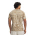 Remera de Hombre Under Armour Ua Abc Camo Ss Marrón - Caqui