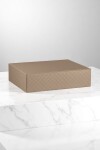 Caja rígida 3 botellas 34x28x9 - 37255 - MATELASSE CUOIO Caja rígida 3 botellas 34x28x9 - 37255 - MATELASSE CUOIO