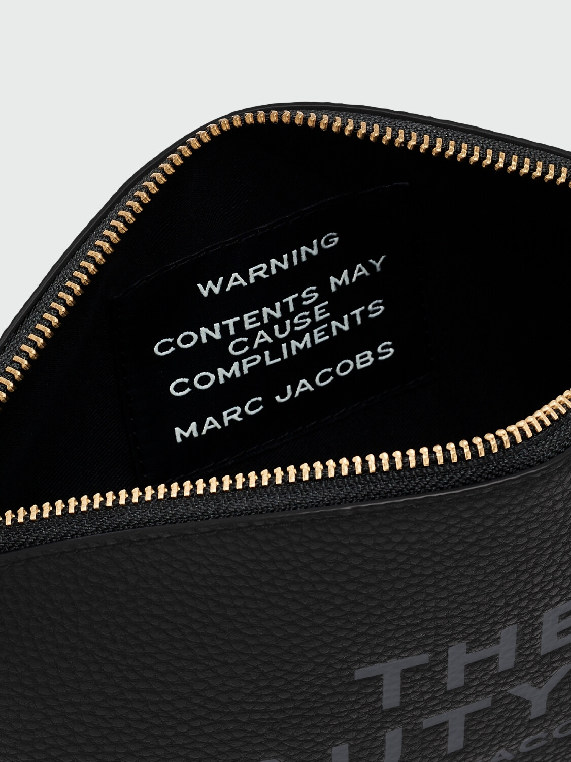 MARC JACOBS - The Leather Beauty Bag Negro