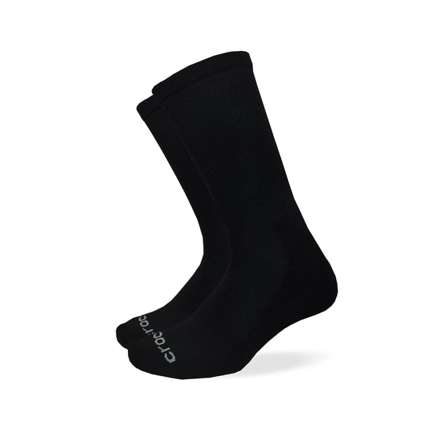 Socks Stripe H/T Crew - Unisex Black/charcoal