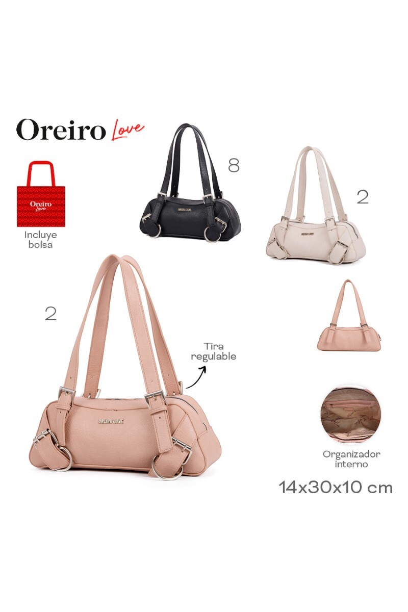Cartera Las Oreiro Negro