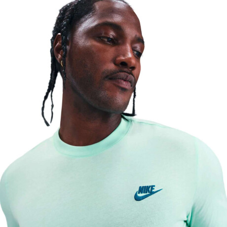 Remera Nike Sportswear Club De Hombre Verde