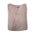 Bata Baño Dohler Velour 100% Algodón Talle P al XXG ROSA CLARO