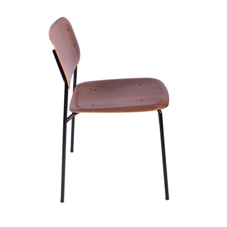 SILLA DE COMEDOR MADERA-Y-METAL MARRON O´CONOR II