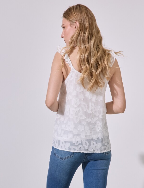 Blusa Gasa Labrada CRUDO