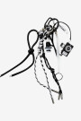 CHARM LLAVERO Negro