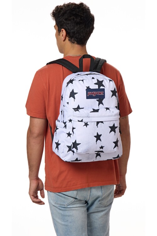 MOCHILA SUPERBREAK PLUS SPRAYED STARS BLACK