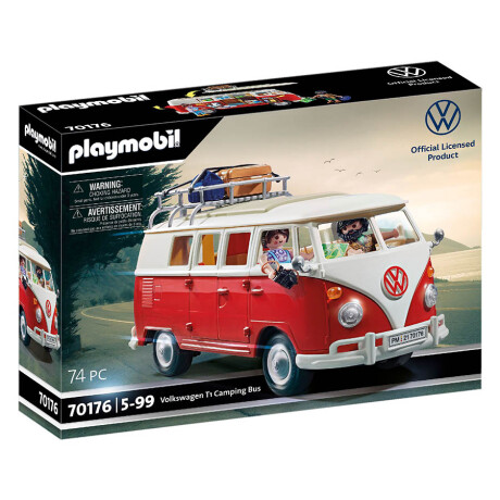 Playset Playmobil Volkswagen Combi Con Camping Ub 001