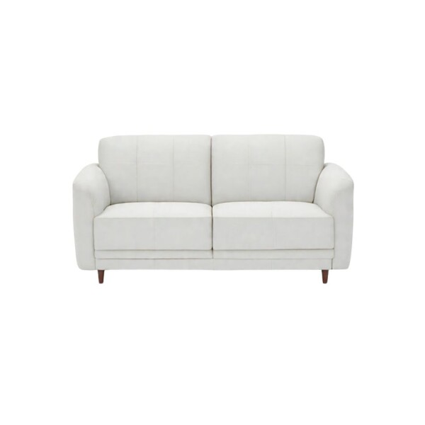 SOFA 2 CUERPOS - 100% CUERO - MODELO MARBELLA - COLOR BLANCO TIZA SOFA 2 CUERPOS - 100% CUERO - MODELO MARBELLA - COLOR BLANCO TIZA