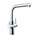 Griferia De Mesada Cocina Monocomando Cromo Clever 2 Salidas Combinadas Para Filtro 000