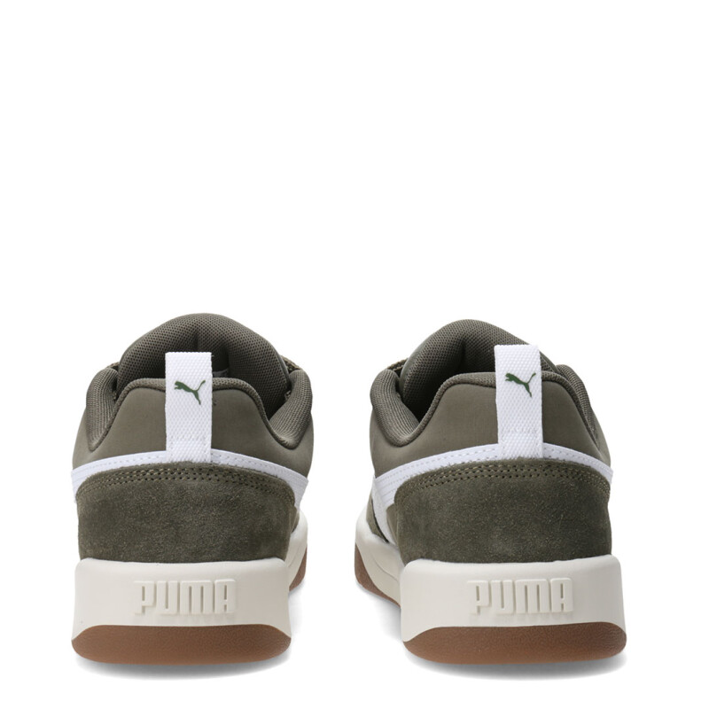 Championes de Hombre Puma Park Lifestyle Street Verde - Blanco