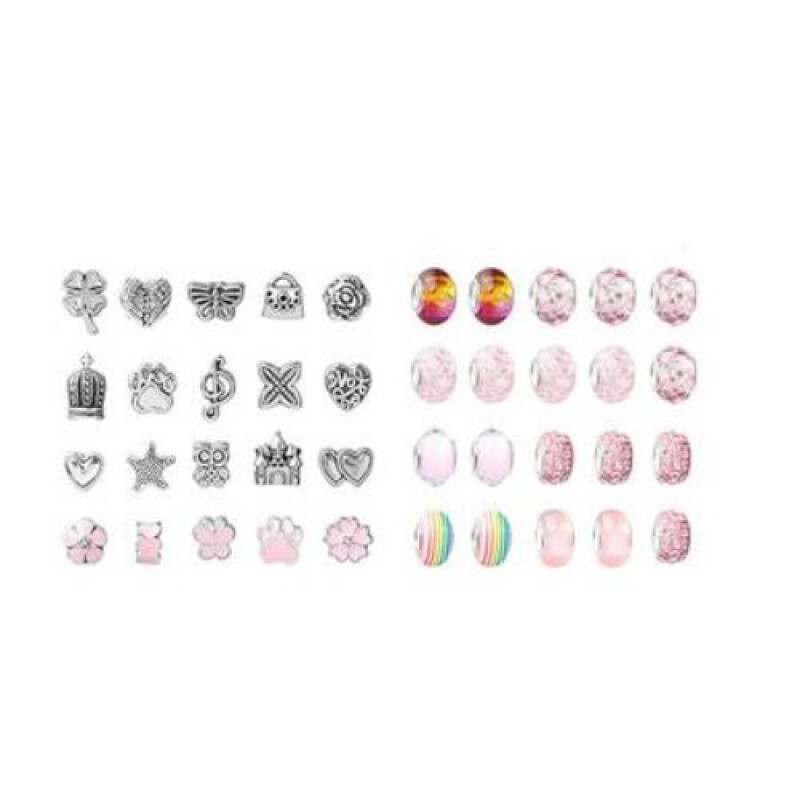 Set Pulseras con Dijes Creatividad Unicornio Set Pulseras Con Dijes Creatividad Unicornio