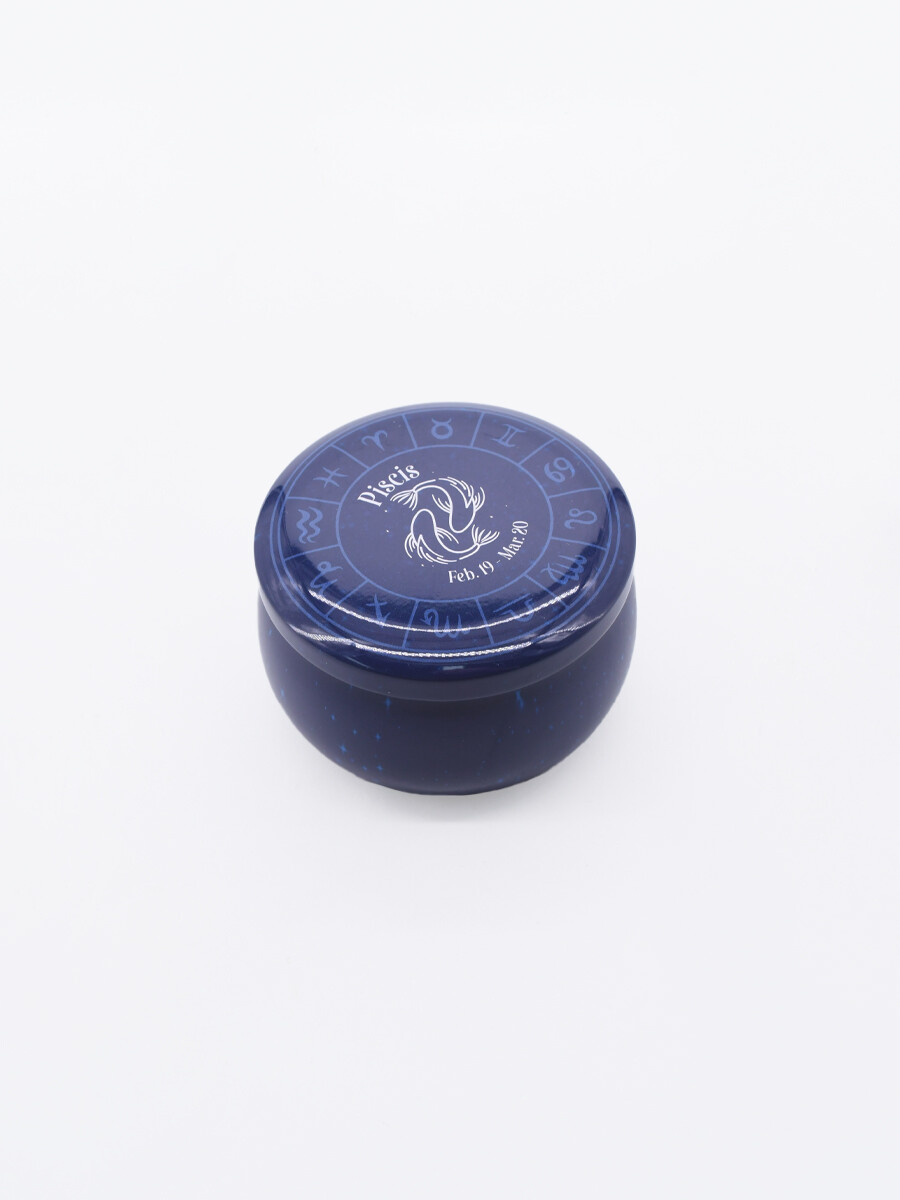VELA ZODIACO PISCIS - AZUL 
