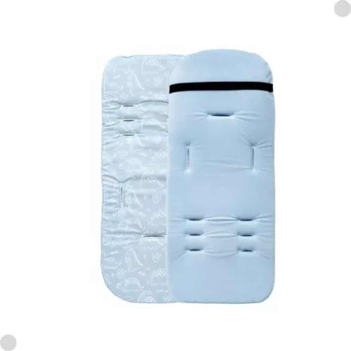 Colchon para coche universal BUBA - celeste dinos 