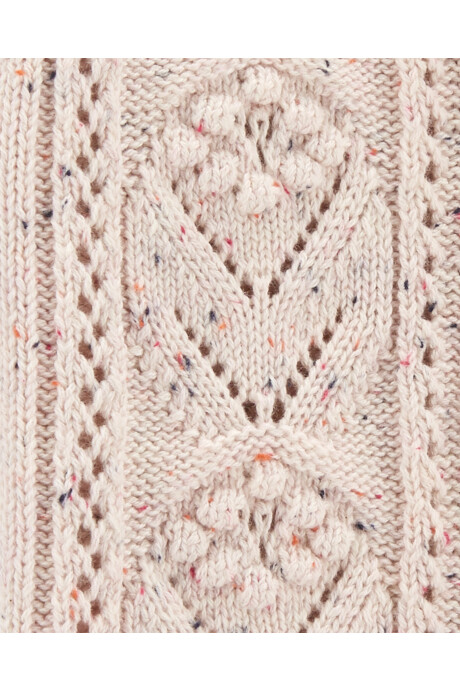 Saco de punto calado Sin color