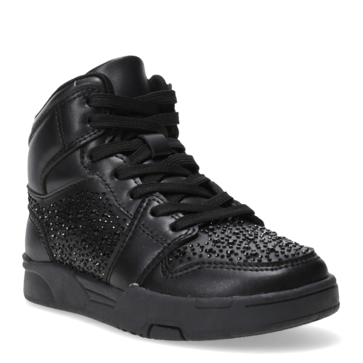 Deportivo DIER tipo bota con apliques de brillos, MINI MissCarol - Black 