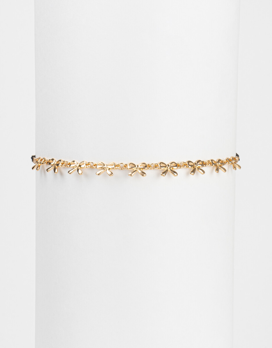 Choker Con Moños 
