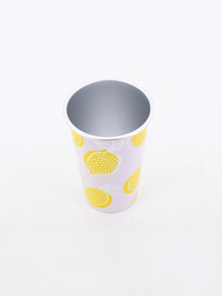 VASO ALUMINIO PLATEADO