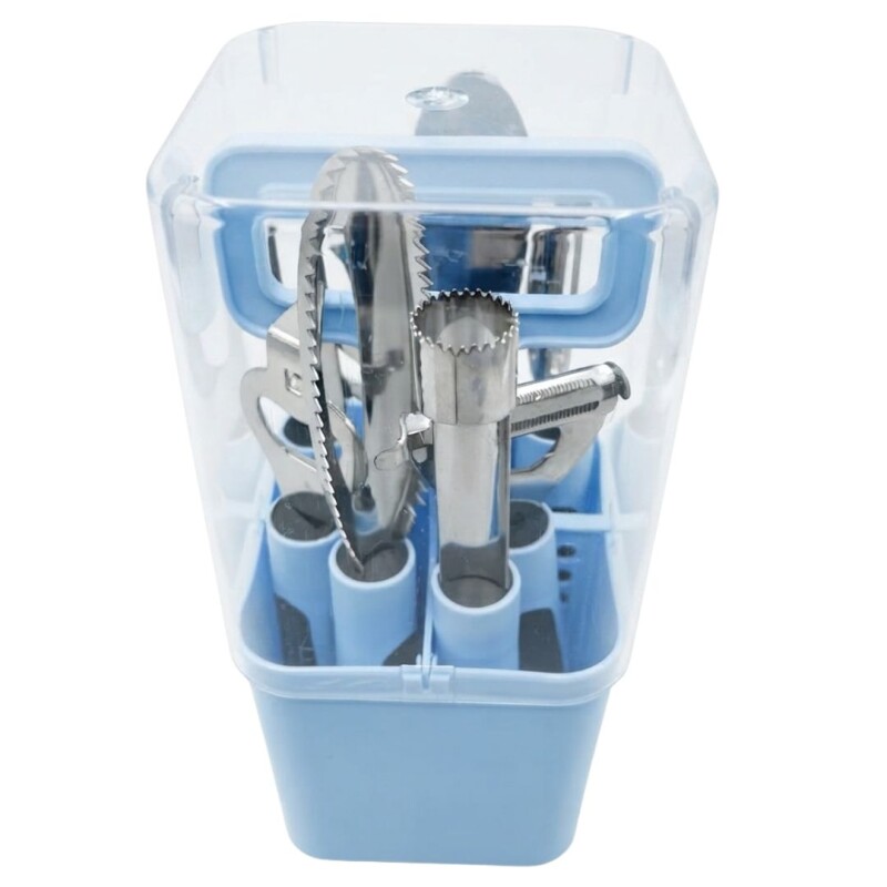 PELADOR DE VERDURA CON ORGANIZADOR SET x8 PELADOR DE VERDURA CON ORGANIZADOR SET x8