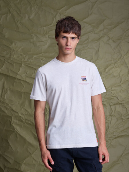 T-SHIRT GEO NUBE MEL