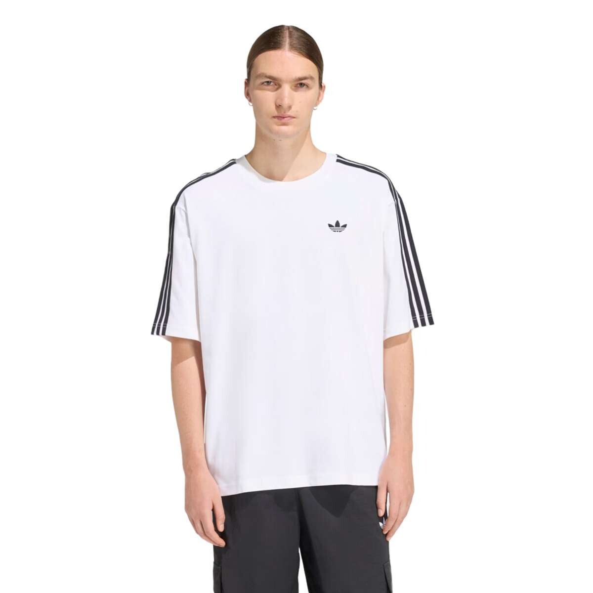 Remera Adidas 3S Tee - Blanco 