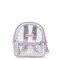 Mochila MINI Miss Carol Tuno De Pvc Y Brillos Lila