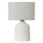 LAMPARA DE MESA CERAMICA 20x11x31CM BLANCO LAMPARA DE MESA CERAMICA 20x11x31CM BLANCO