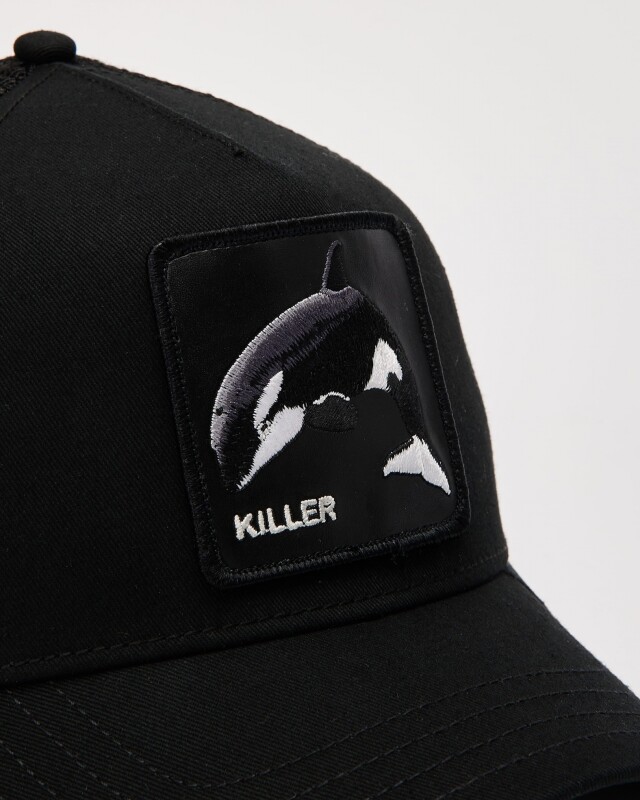 Gorra Goorin Bros Trucker Baseball - The Killer Orca Negro