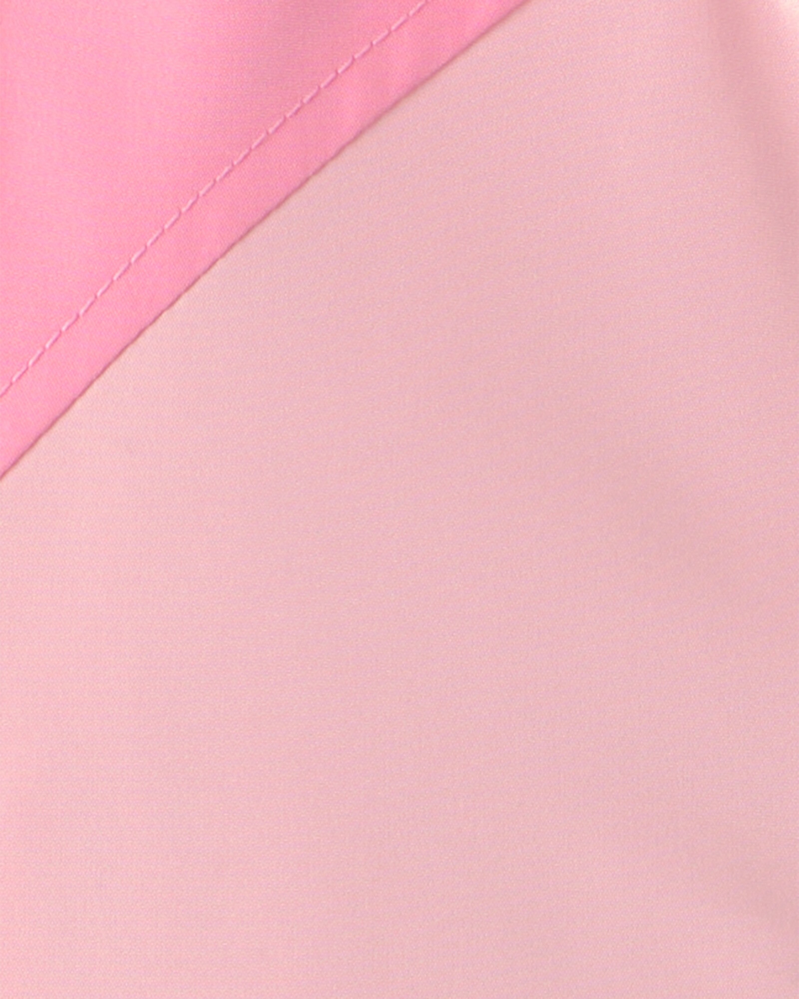 Campera impermeable, rosada, diseño bloques de color Sin color